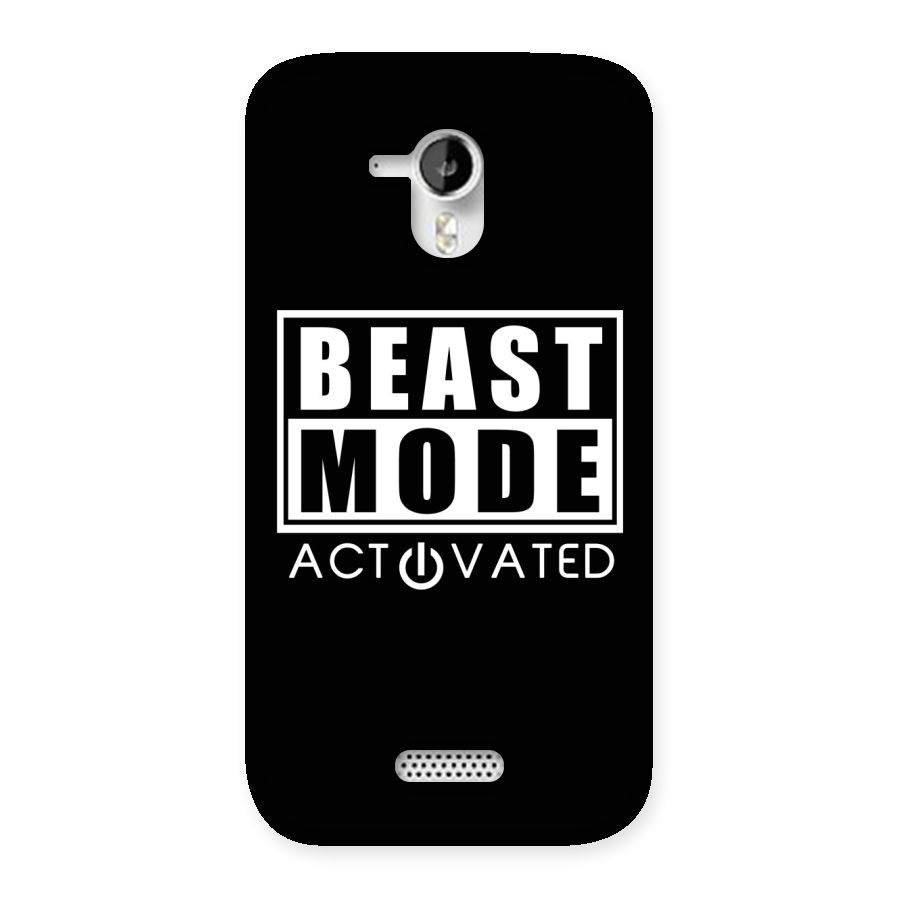 Beast Mode Activated Back Case for Micromax Canvas HD A116
