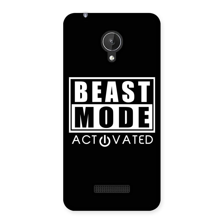 Beast Mode Activated Back Case for Micromax Canvas Spark Q380