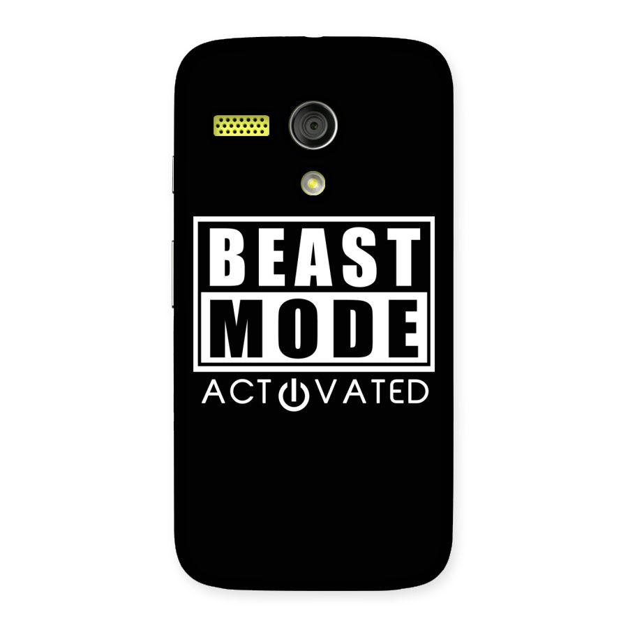 Beast Mode Activated Back Case for Moto G