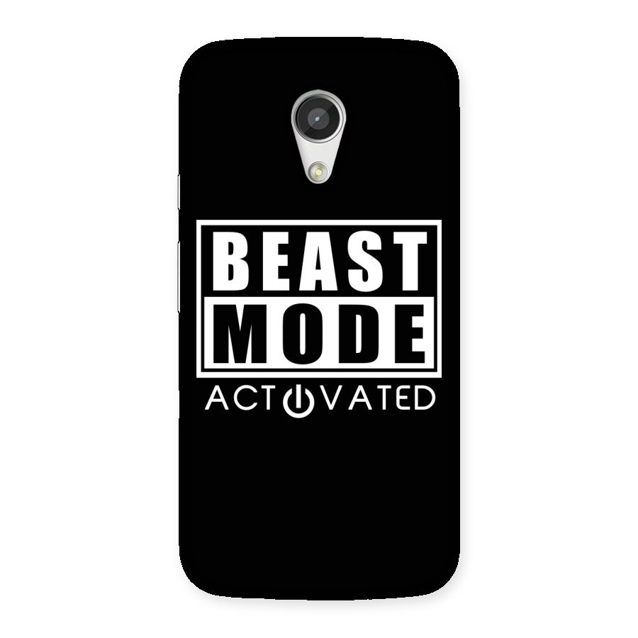 Beast Mode Activated Back Case for Moto G 2nd Gen