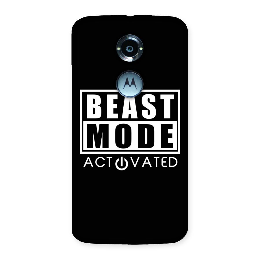 Beast Mode Activated Back Case for Moto X 2nd Gen