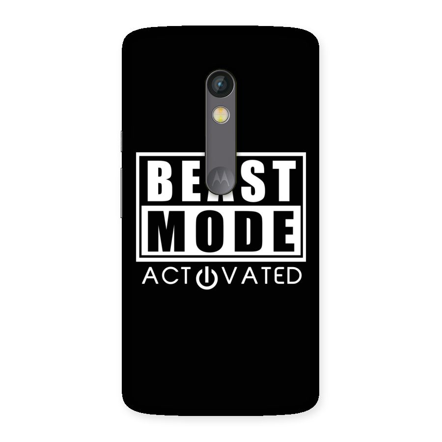 Beast Mode Activated Back Case for Moto X Play