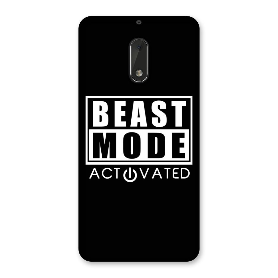 Beast Mode Activated Back Case for Nokia 6
