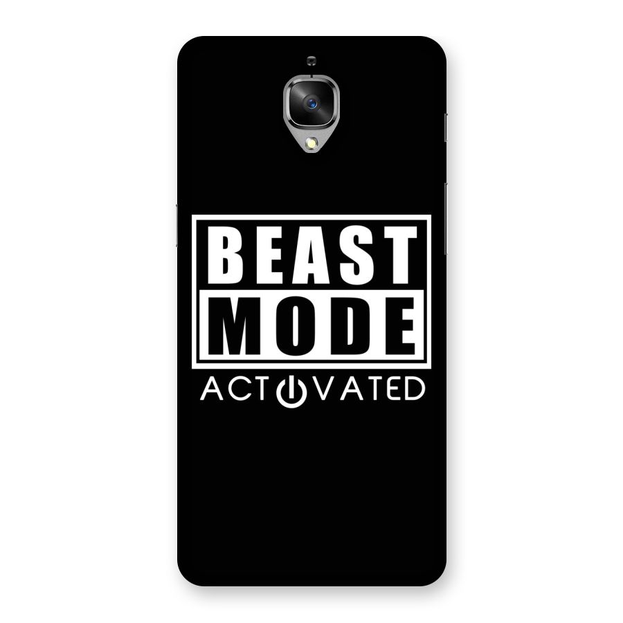 Beast Mode Activated Back Case for OnePlus 3T