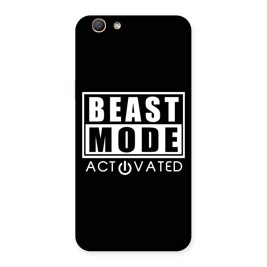 Beast Mode Activated Back Case for Oppo F1s