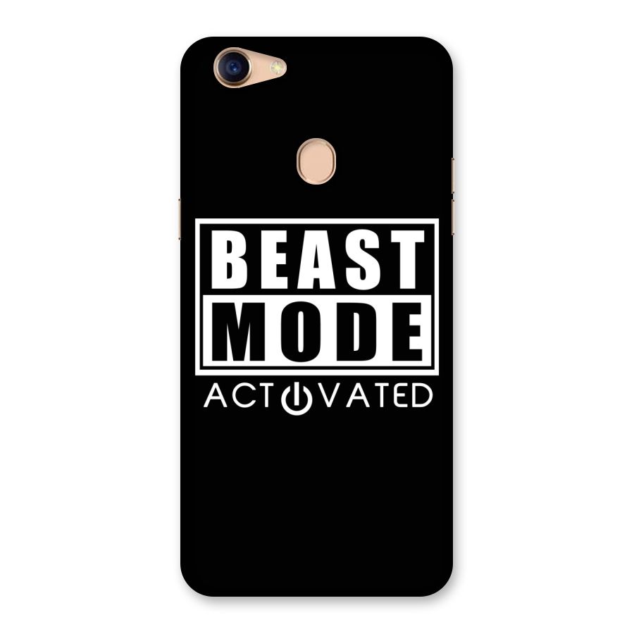 Beast Mode Activated Back Case for Oppo F5