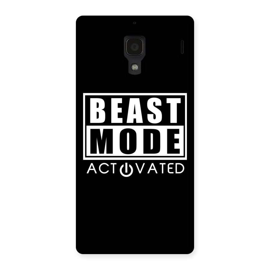Beast Mode Activated Back Case for Redmi 1S