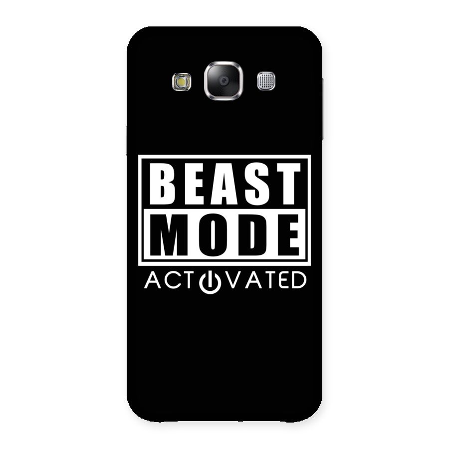 Beast Mode Activated Back Case for Samsung Galaxy E5