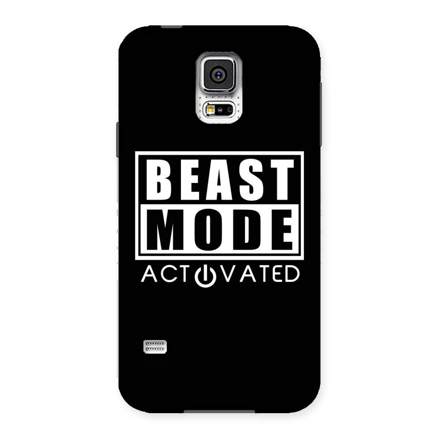 Beast Mode Activated Back Case for Samsung Galaxy S5