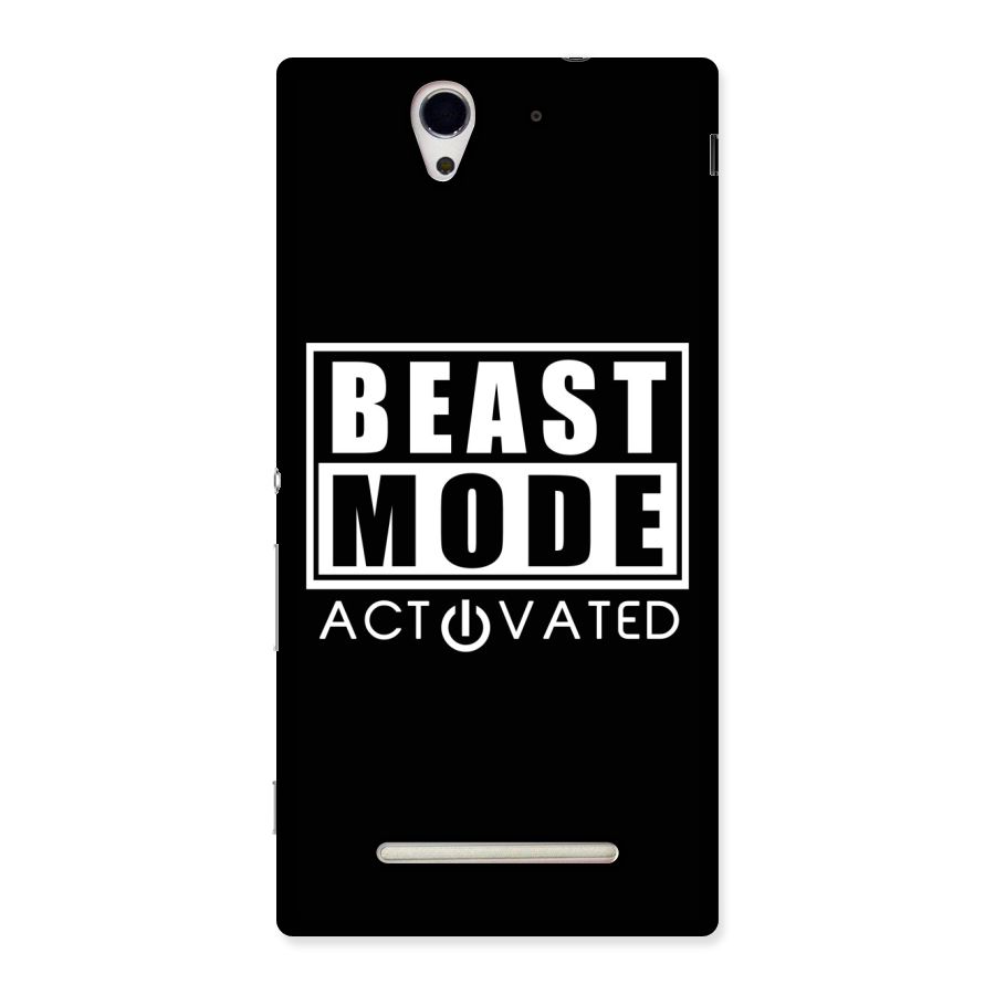 Beast Mode Activated Back Case for Sony Xperia C3