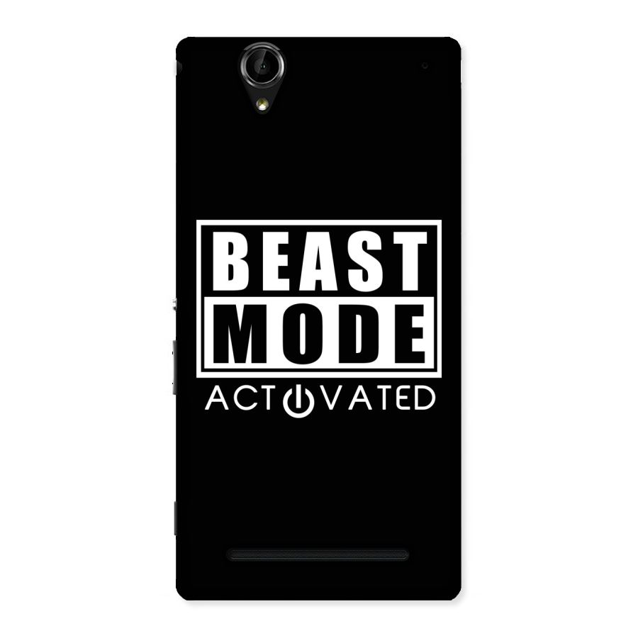 Beast Mode Activated Back Case for Sony Xperia T2