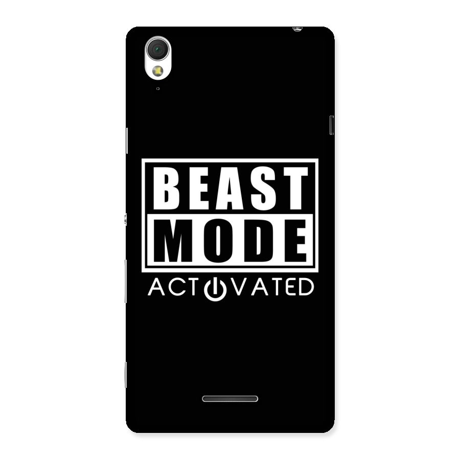 Beast Mode Activated Back Case for Sony Xperia T3