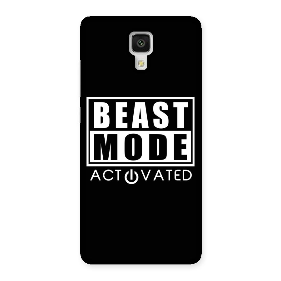 Beast Mode Activated Back Case for Xiaomi Mi 4