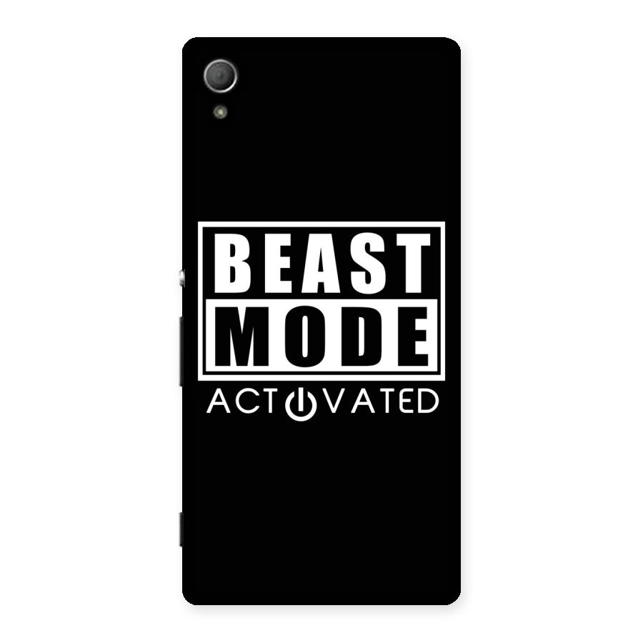 Beast Mode Activated Back Case for Xperia Z3 Plus