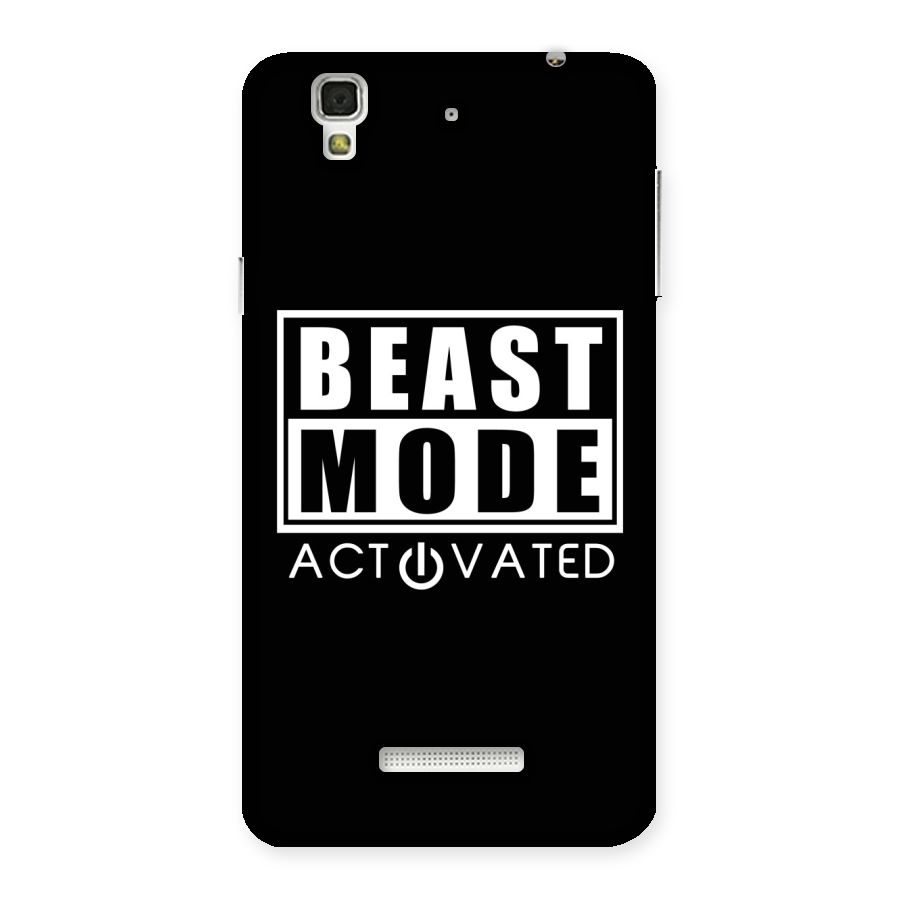 Beast Mode Activated Back Case for YU Yureka Plus
