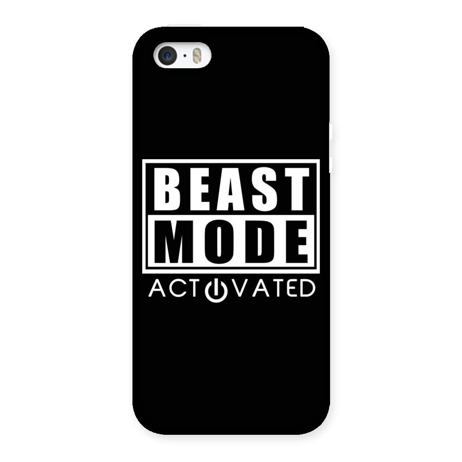 Beast Mode Activated Back Case for iPhone SE