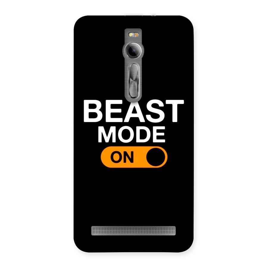 Beast Mode Switched On Back Case for Asus Zenfone 2