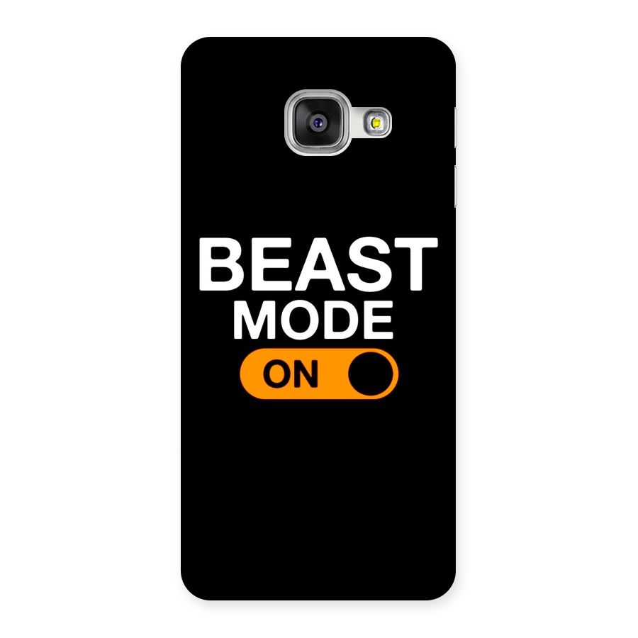 Beast Mode Switched On Back Case for Galaxy A3 2016