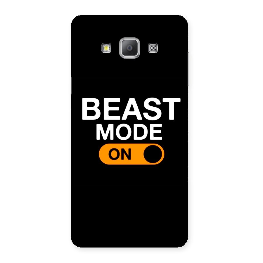 Beast Mode Switched On Back Case for Galaxy A7