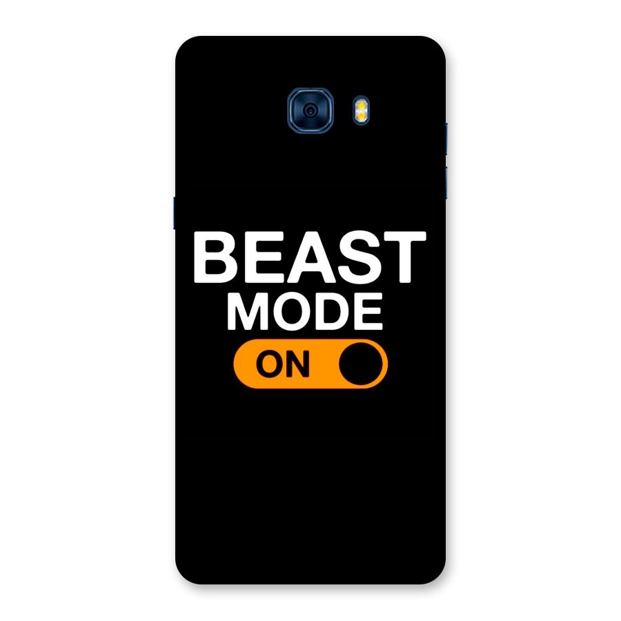 Beast Mode Switched On Back Case for Galaxy C7 Pro