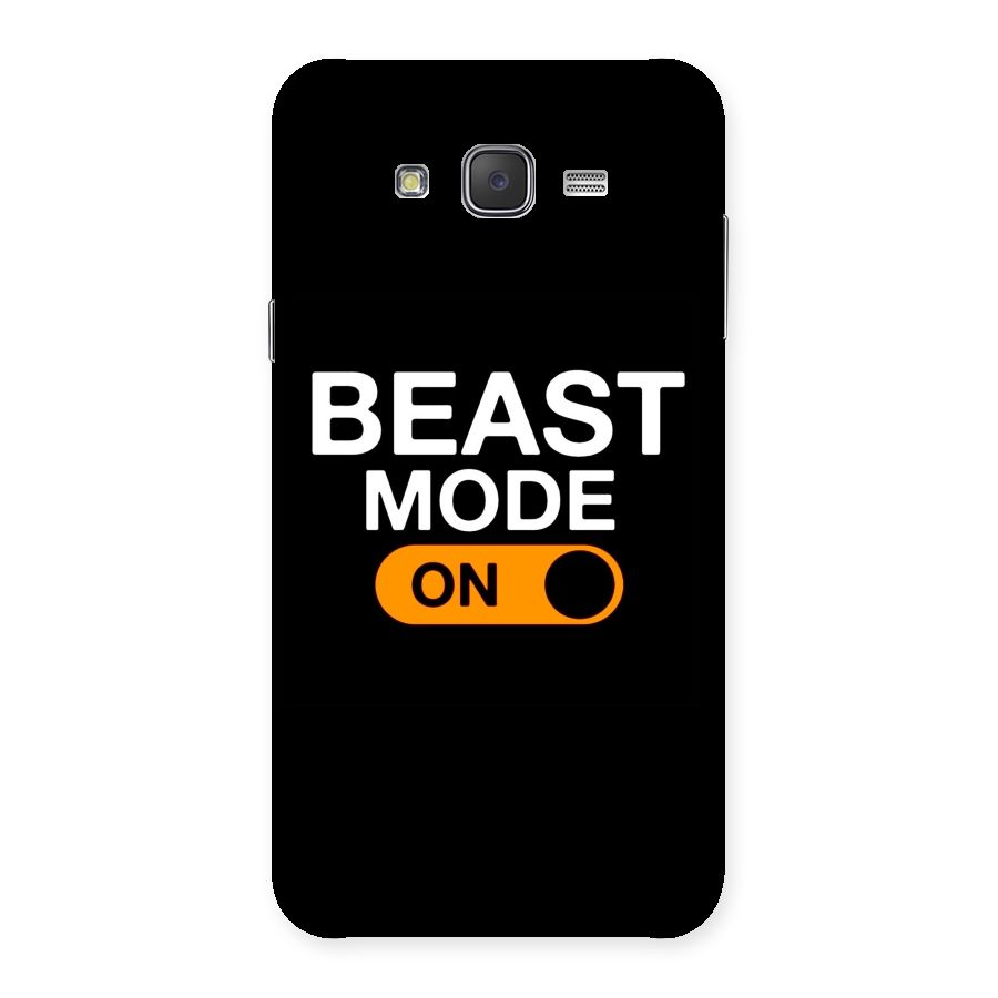 Beast Mode Switched On Back Case for Galaxy J7