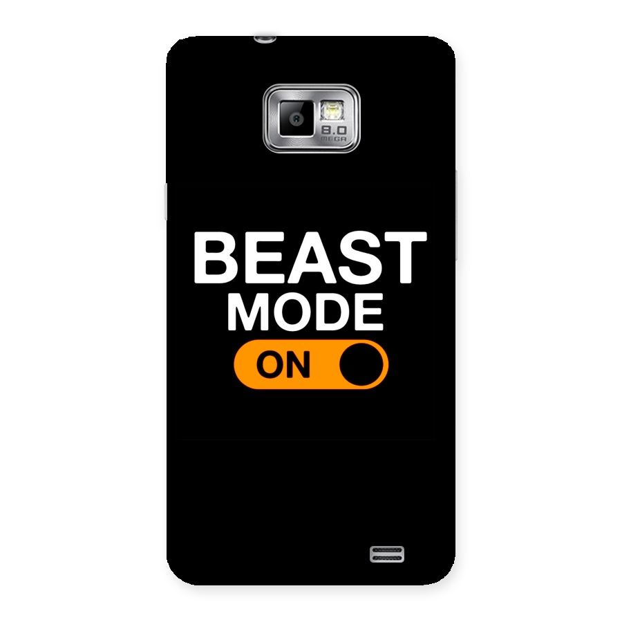 Beast Mode Switched On Back Case for Galaxy S2