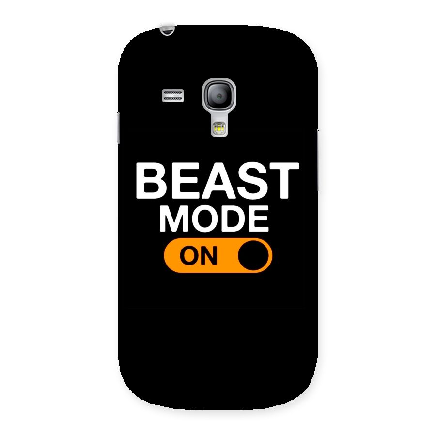 Beast Mode Switched On Back Case for Galaxy S3 Mini