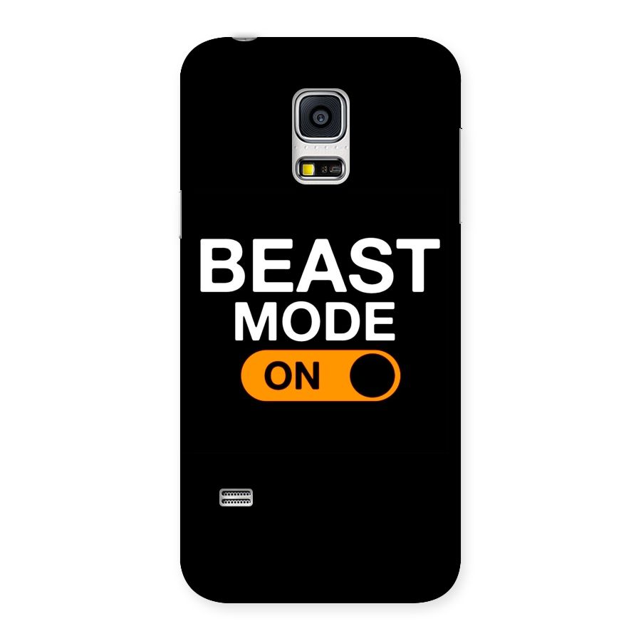Beast Mode Switched On Back Case for Galaxy S5 Mini