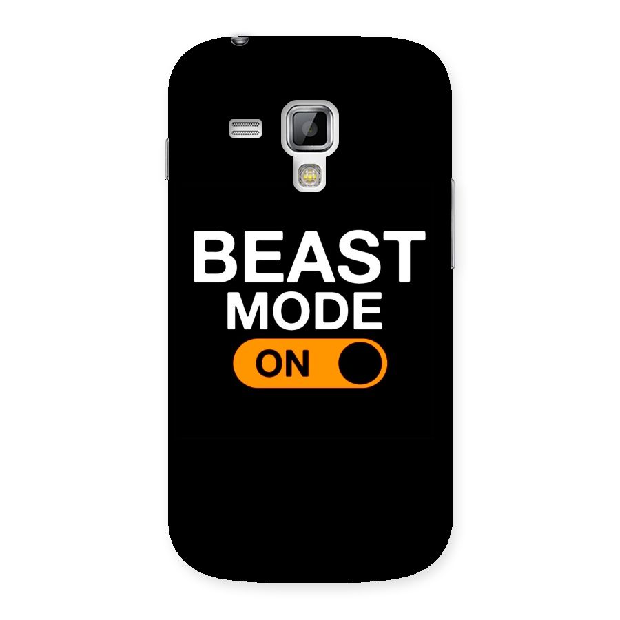 Beast Mode Switched On Back Case for Galaxy S Duos