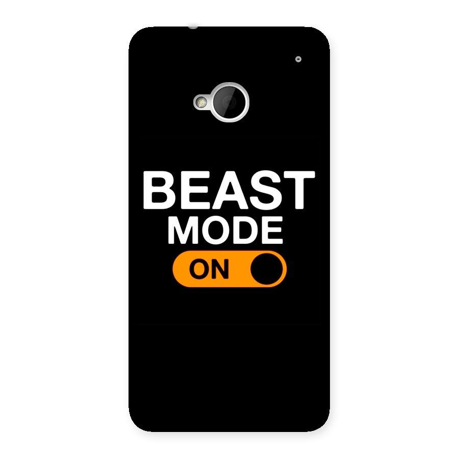 Beast Mode Switched On Back Case for HTC One M7