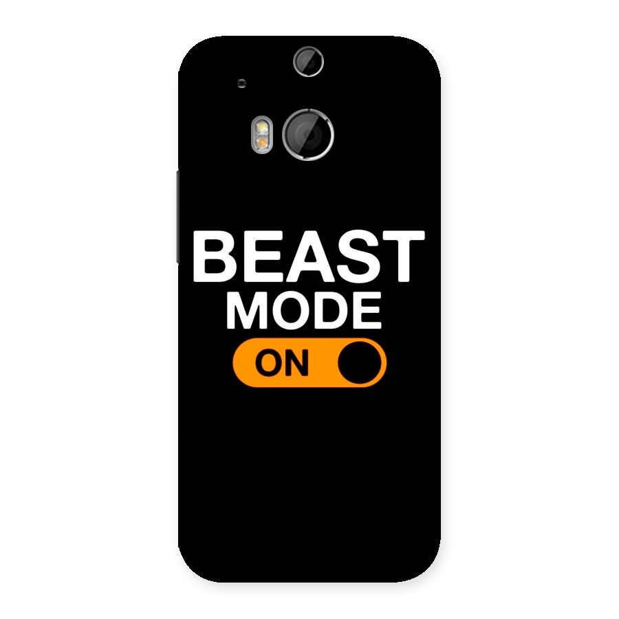 Beast Mode Switched On Back Case for HTC One M8