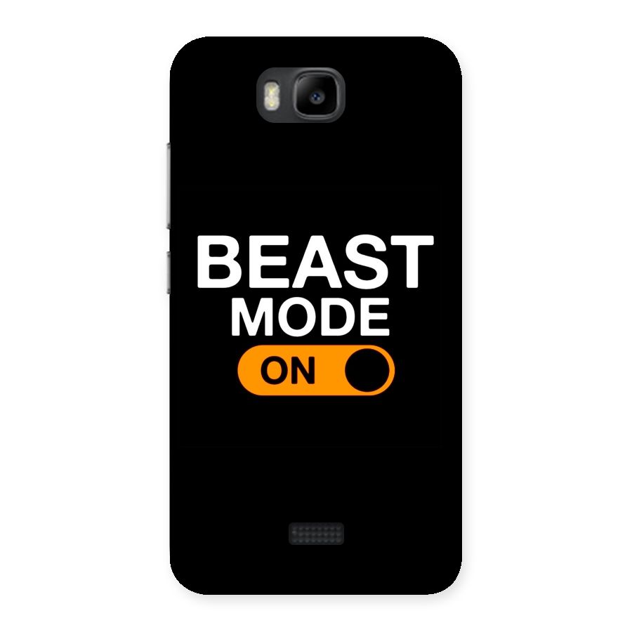 Beast Mode Switched On Back Case for Honor Bee