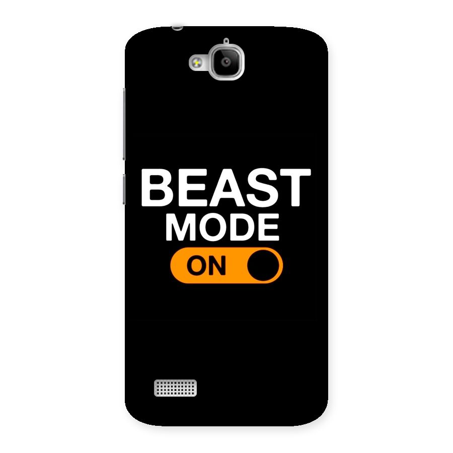 Beast Mode Switched On Back Case for Honor Holly