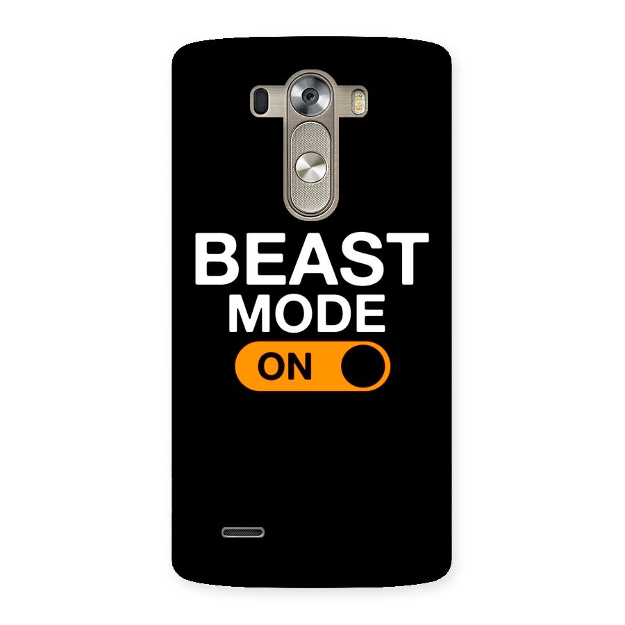 Beast Mode Switched On Back Case for LG G3