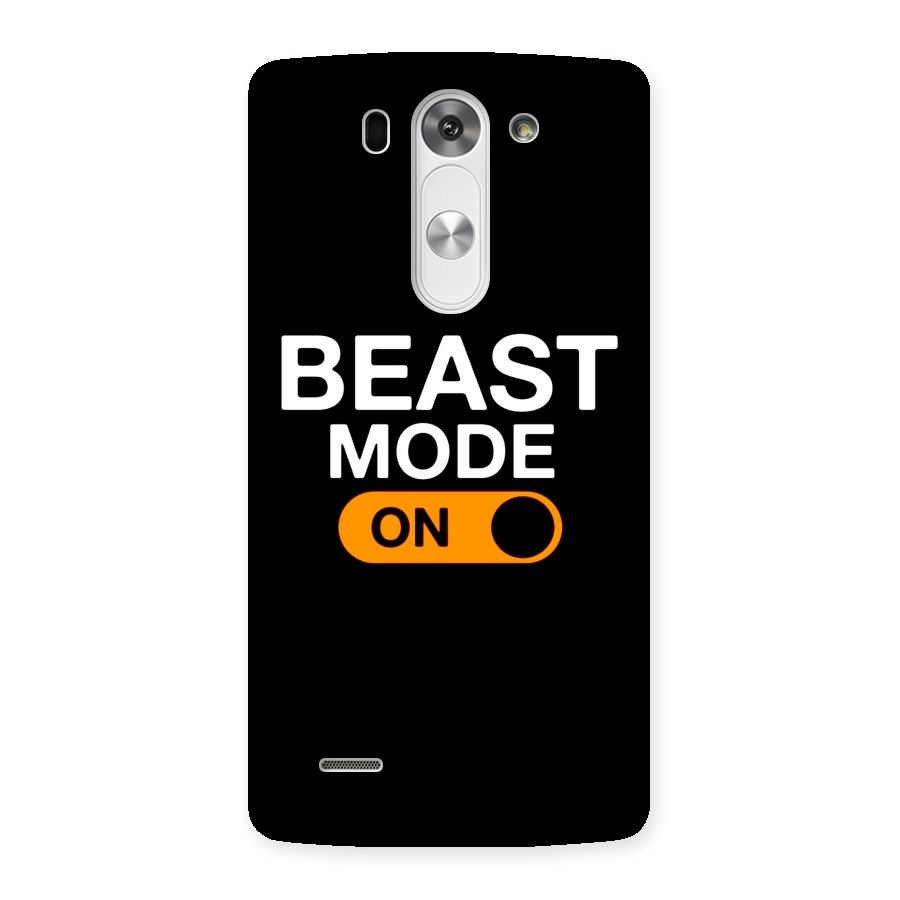 Beast Mode Switched On Back Case for LG G3 Mini