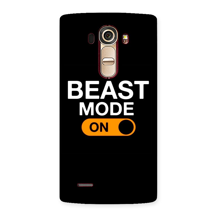 Beast Mode Switched On Back Case for LG G4