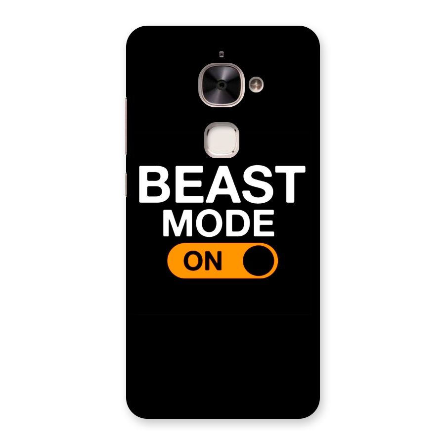 Beast Mode Switched On Back Case for Le 2
