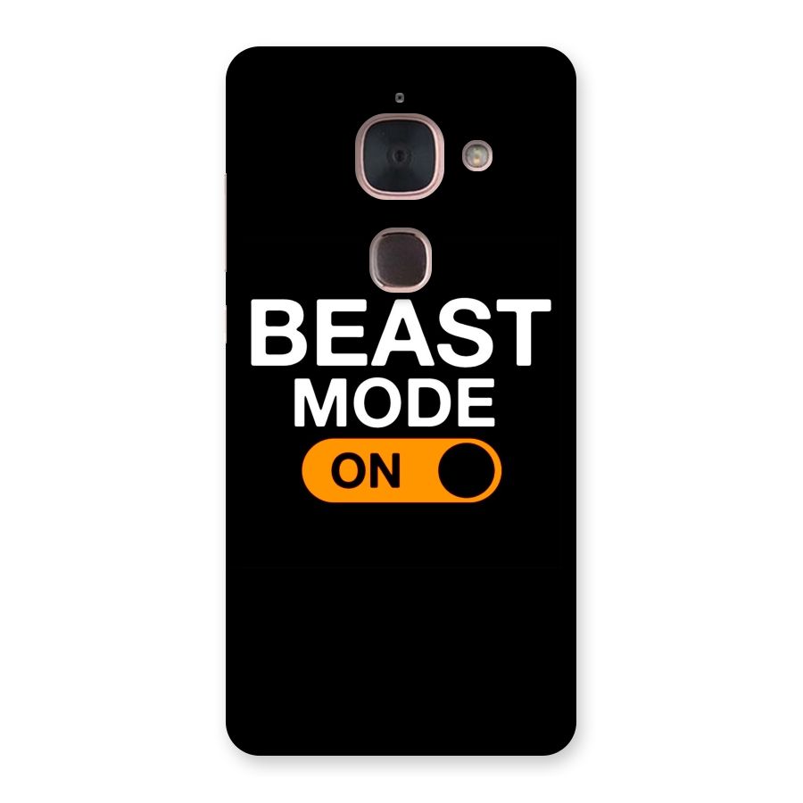 Beast Mode Switched On Back Case for Le Max 2
