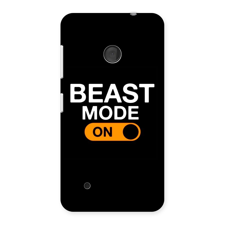 Beast Mode Switched On Back Case for Lumia 530