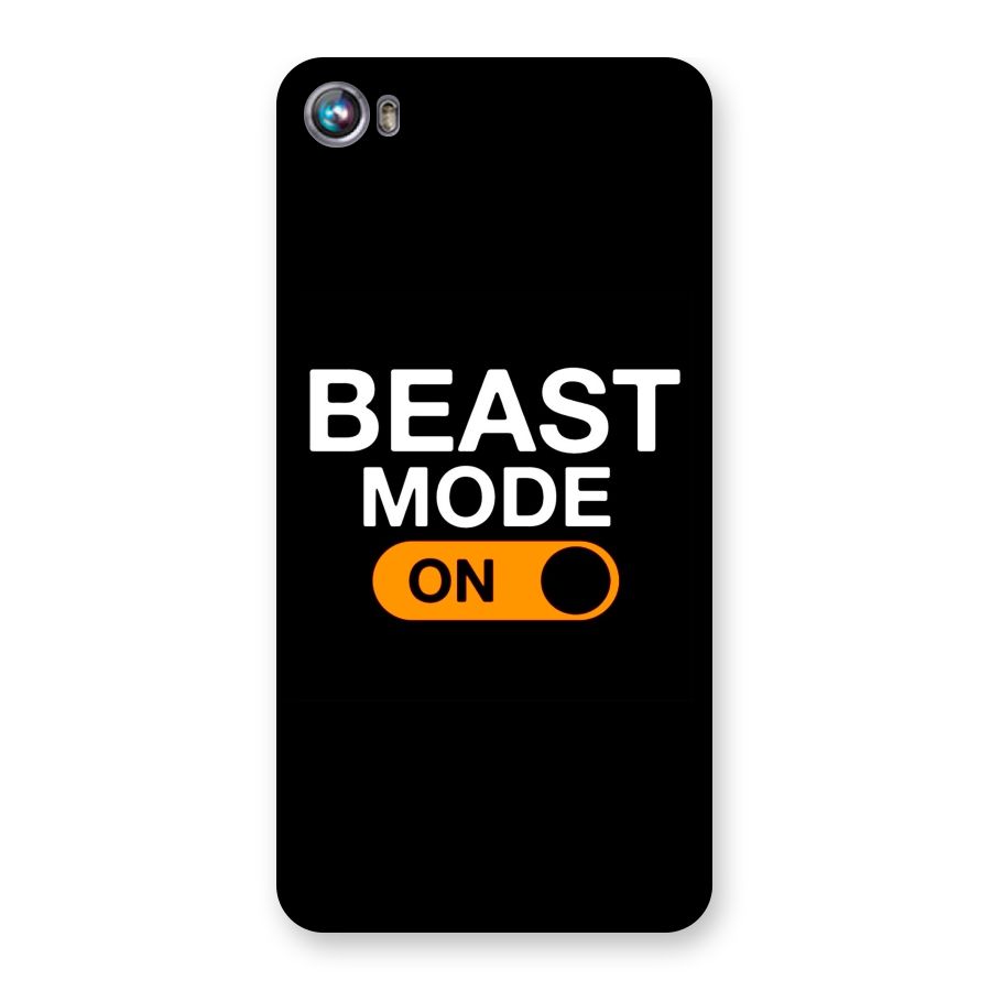 Beast Mode Switched On Back Case for Micromax Canvas Fire 4 A107