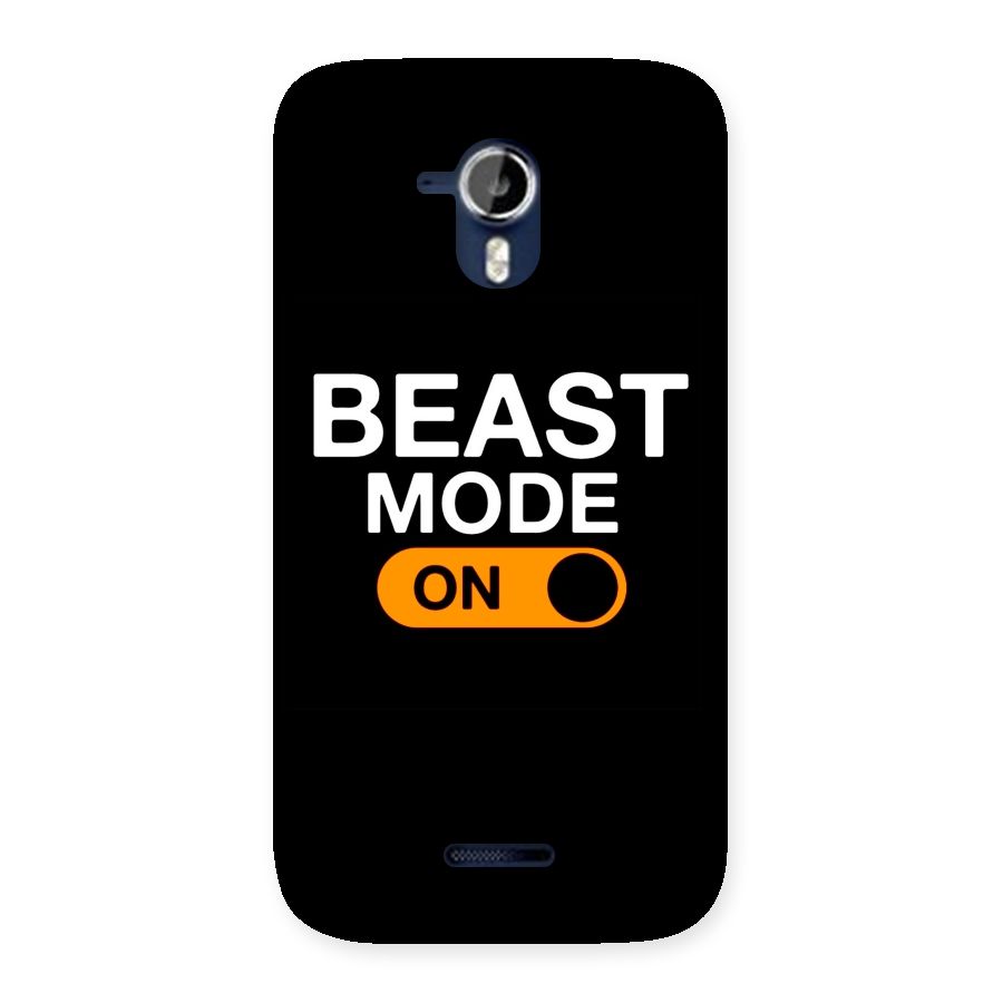 Beast Mode Switched On Back Case for Micromax Canvas Magnus A117