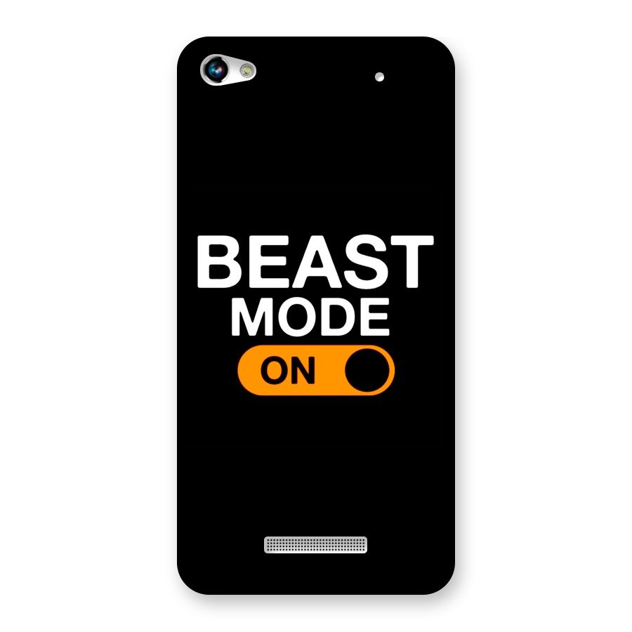 Beast Mode Switched On Back Case for Micromax Hue 2