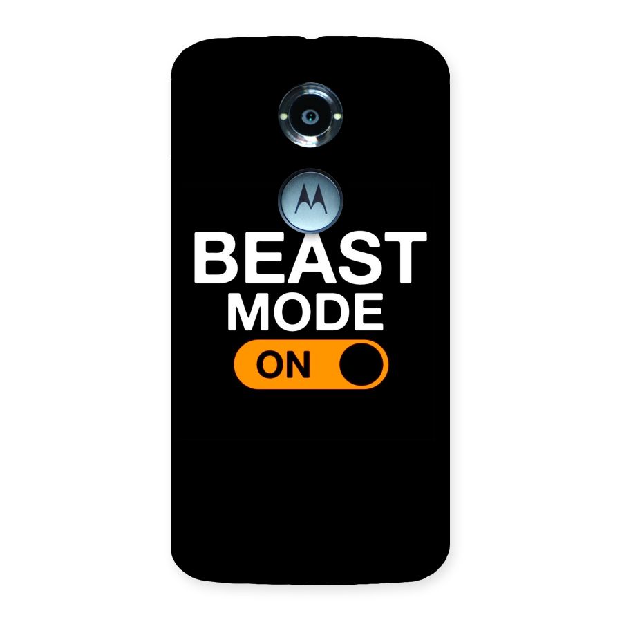 Beast Mode Switched On Back Case for Moto X 2nd Gen