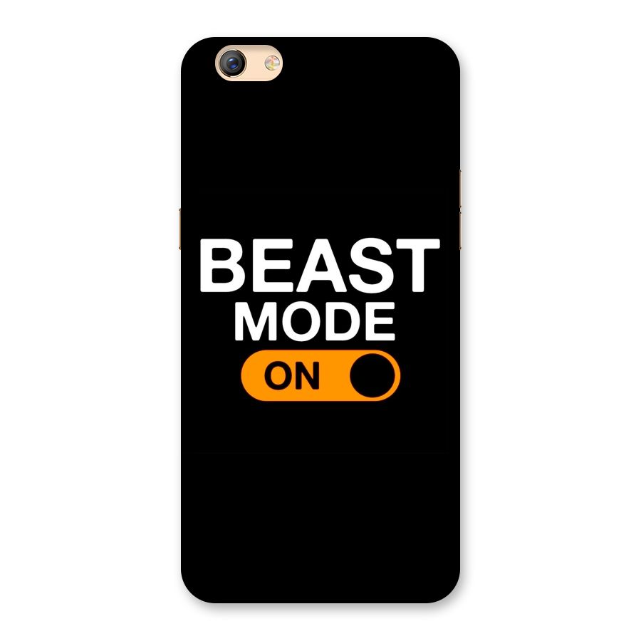 Beast Mode Switched On Back Case for Oppo F3 Plus