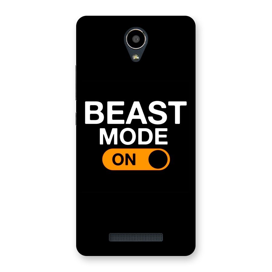 Beast Mode Switched On Back Case for Redmi Note 2