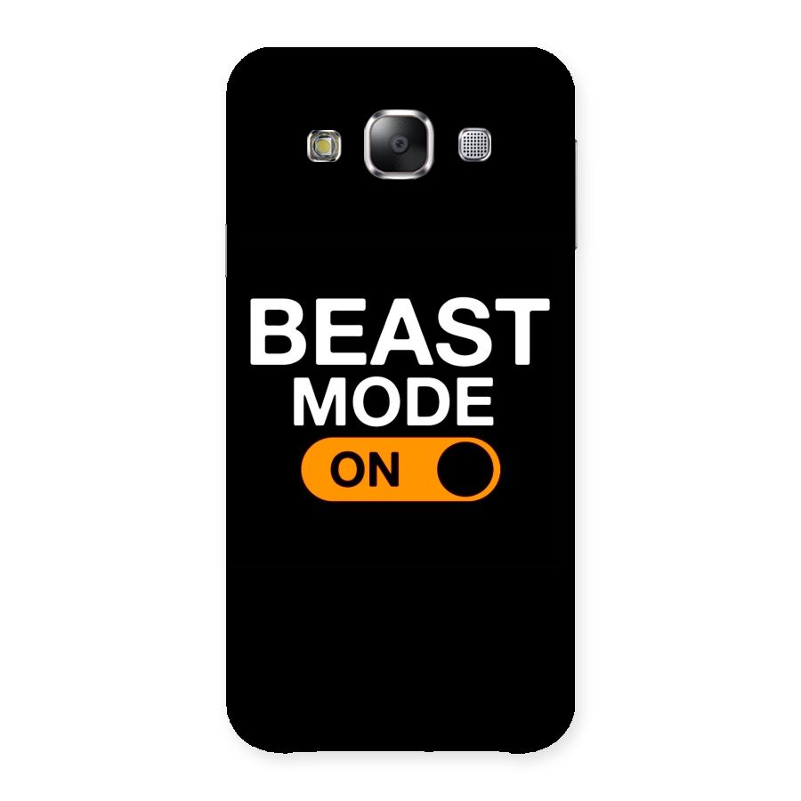 Beast Mode Switched On Back Case for Samsung Galaxy E5