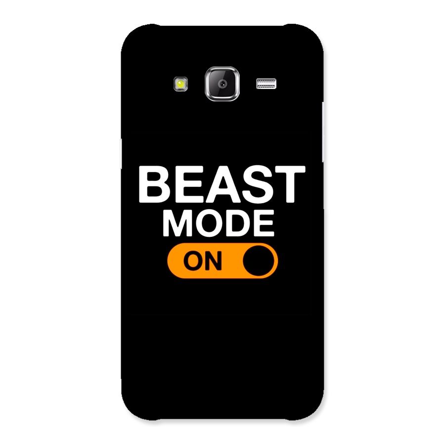 Beast Mode Switched On Back Case for Samsung Galaxy J5