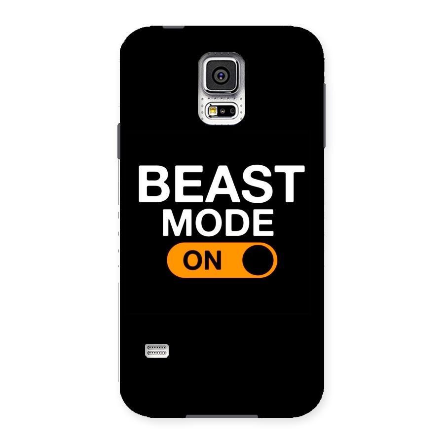 Beast Mode Switched On Back Case for Samsung Galaxy S5