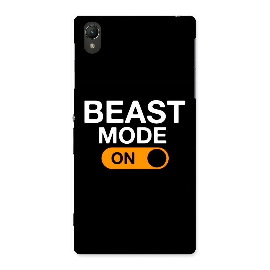 Beast Mode Switched On Back Case for Sony Xperia Z1