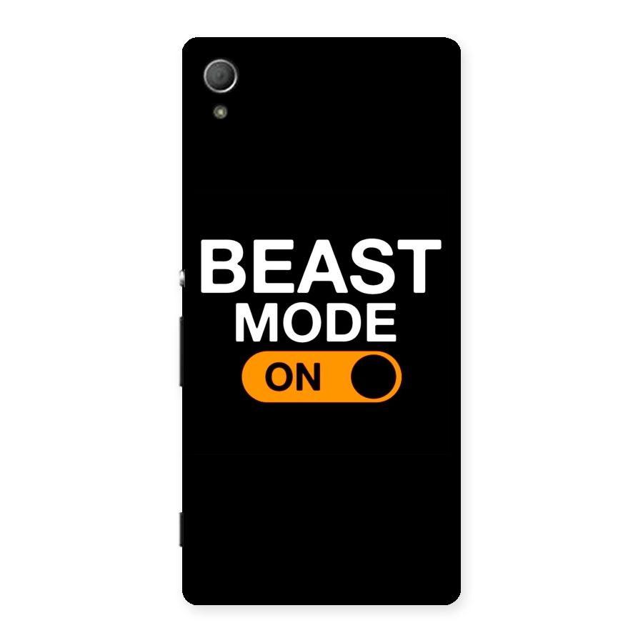 Beast Mode Switched On Back Case for Xperia Z4